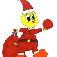 Tweety Santa