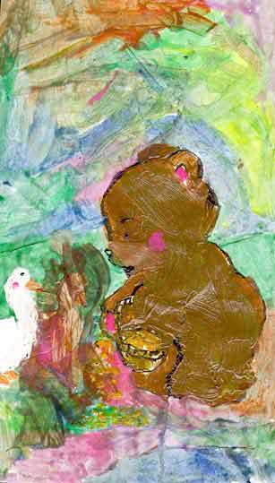 Bear is Suspicious of Duck